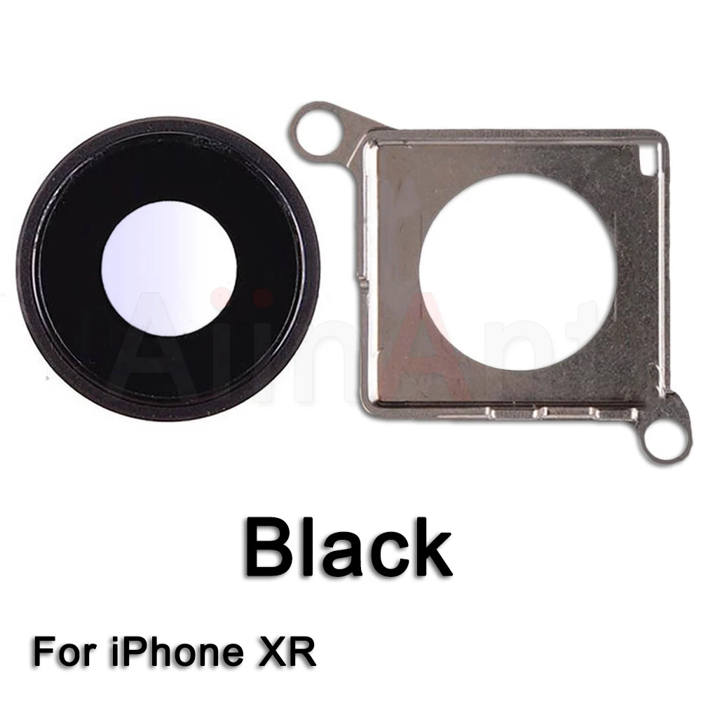 Sapphire Crystal Back Rear Camera Glass Ring For iPhone X Xs Max XR Original Camera Lens Ring Cover Replacement Repair Parts mobile lens 12x Lenses