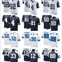 Мужские трикотажные изделия Dallas Dak Prescott Ezekiel Elliott Sean Lee Jason Witten demarus Lawrence Roger Staubach
