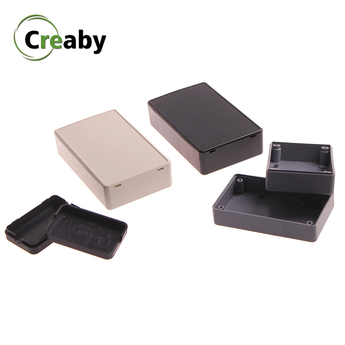 Высокое качество Новый DIY корпус чехол для инструмента Черный Белый ABS пластик
