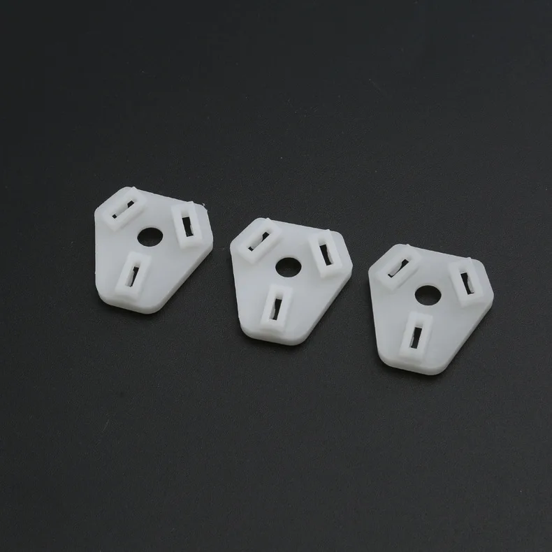 

National Standard Three-pin Plug Inside Frame/10A Plug Inside Frame/Fire Prevention Flame Retardant PP Plastic Electronic Access