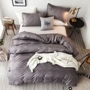 

Bedding Set Double Single Bed Quilt Cover Texture Pattern Duvet Cover Sets With Pillowcase Polyester Queen King Size Bed Linings