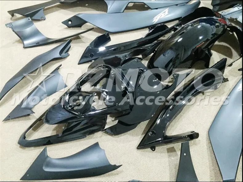 4Gifts New ABS Injection Mold motorcycle Fairings Fit For YAMAHA YZF-R6-600 2008- 08-16 Fairing Bodywork Set Custom black