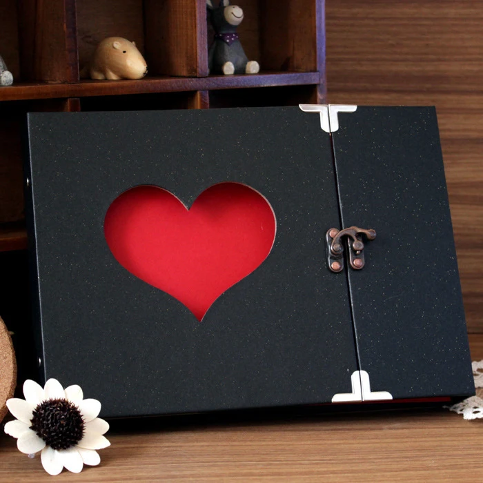 DIY Фотоальбом для влюбленных подарок на день рождения свадебные фотографии
