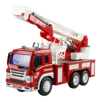 

Giant Rescue Fire Engine Truck Toy With Light Sound 1:16 Fire&safety Cars Gift Car Simulation Toy Gift