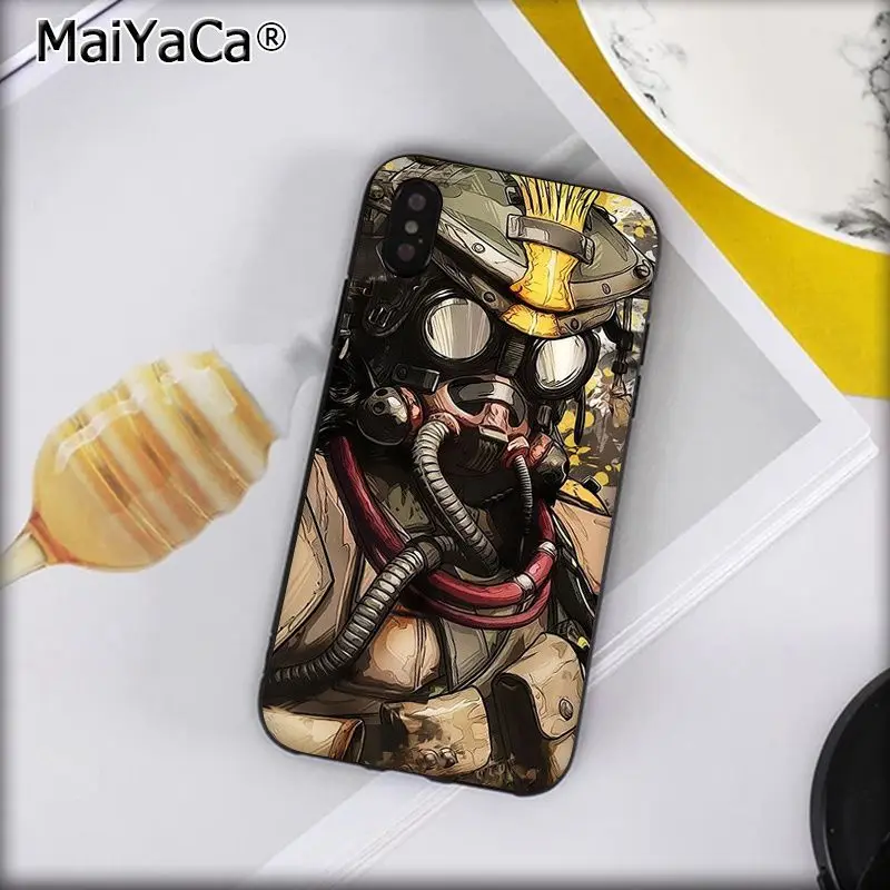 A5 MaiYaCa горячий игровой Apex Legends умный чехол черный чехол для телефона Apple iphone 11 pro 8 7 66S Plus X XS MAX 5s SE XR - Цвет: A5