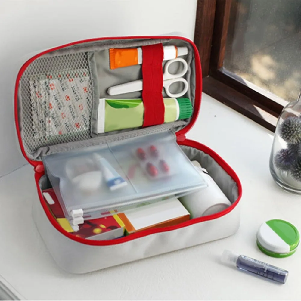 Портативная Домашняя медицина, многослойная пустая сумка для первой помощи, сумка для автомобиля, сумка для путешествий, спасательная сумка, чехол для экстренной помощи