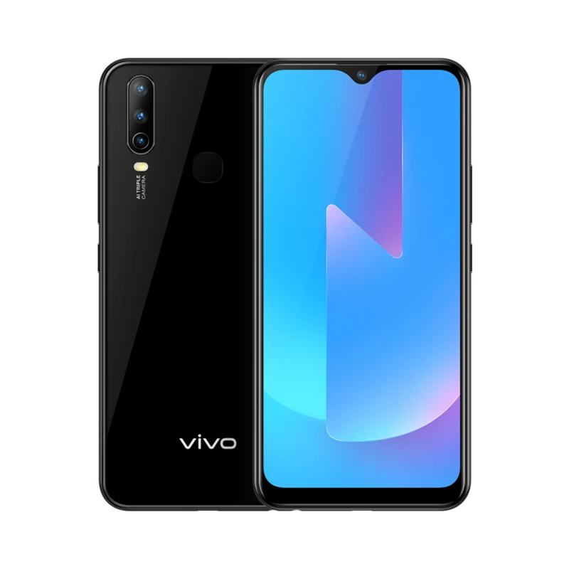 Мобильный телефон vivo U3x, экран 6,35 дюйма, 3G ram, 32G rom, Восьмиядерный процессор Snapdragon665, большая батарея 5000 мАч, камера МП, Samrtphone