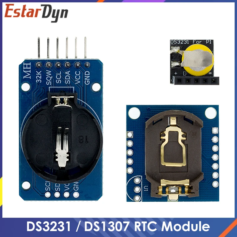 Ds3231 at24c32 iic módulo ds1307 módulo de relógio de precisão ds1307 módulo de memória mini módulo em tempo real 3.3v/5v para raspberry pi