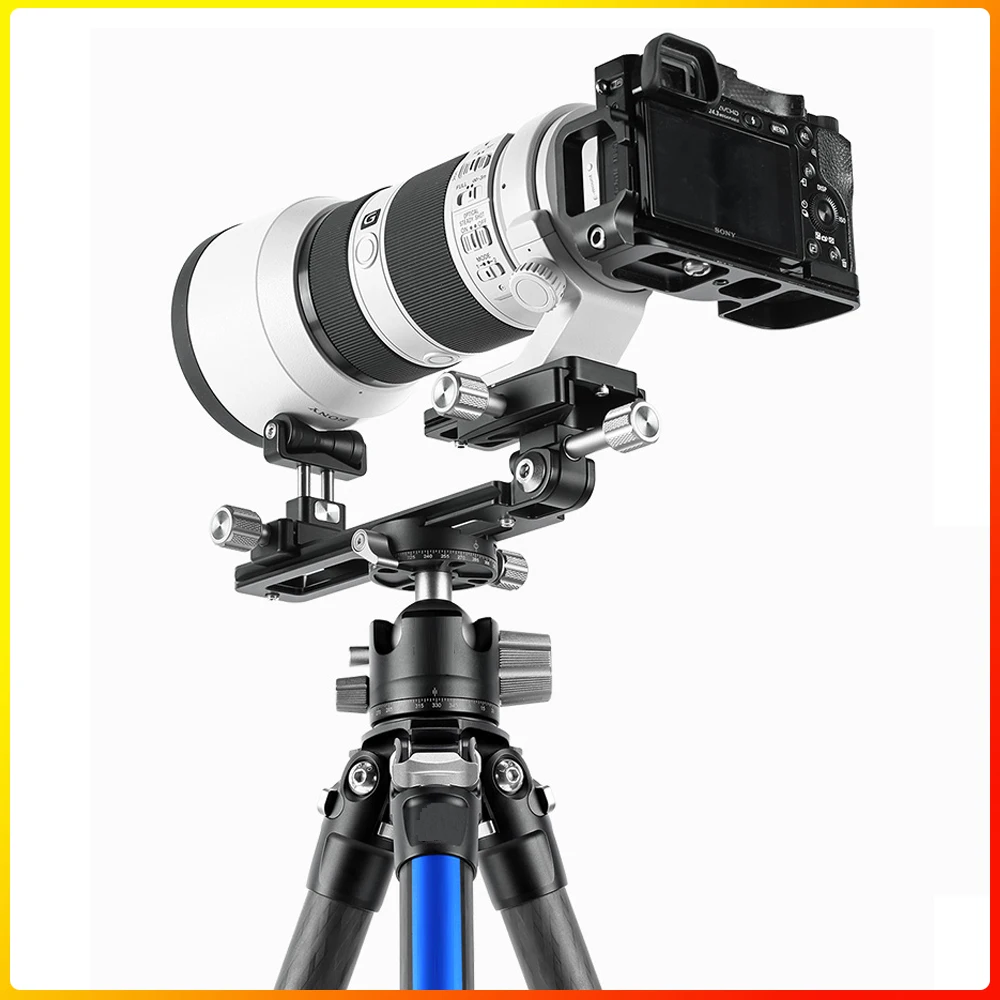 TelephotoLensQuickReleasePlateSupportHolderBracketforArca