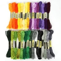 Buy 8Pcs Multi Color Anchor Similar Thread Cross Stitch Cotton Sewing Skeins Embroidery Thread Floss Kit Sewing Tools Craft Online - Image 4