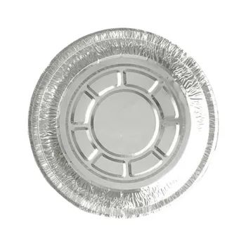 

50 Pcs 1400ML Tin Foil Bowls 9 Inch Aluminum Foil Round Disposable BBQ Tray Pie Pans for Homemade Cakes Pies (Without Lid)