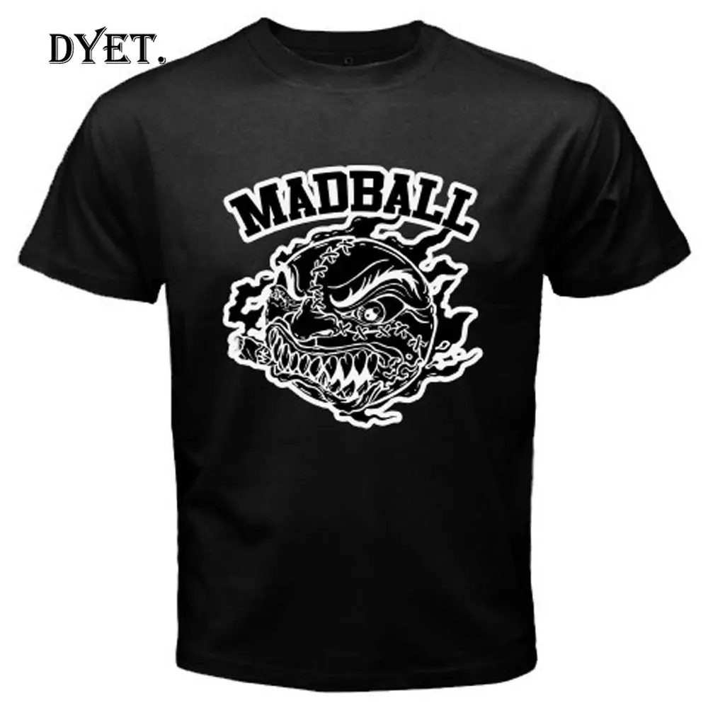 Новая мужская черная футболка MADBALL с логотипом рок группы Размер s m l xl 2xl 5XL