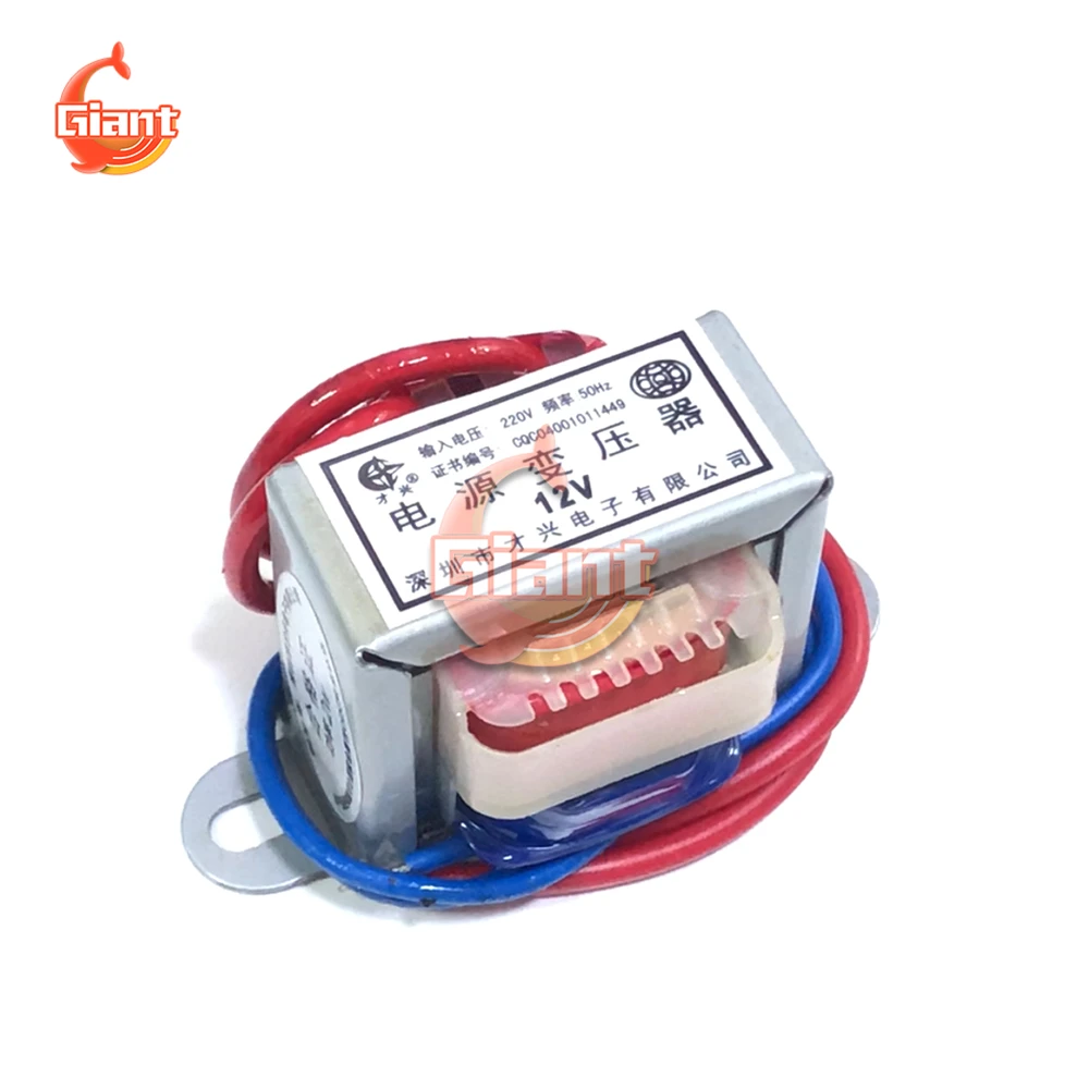 Power Transformer New AC220 To AC24/15/12/9/6V Power Transformer 2W Single Voltage 2-Wire Output AC-AC Step-Down Power