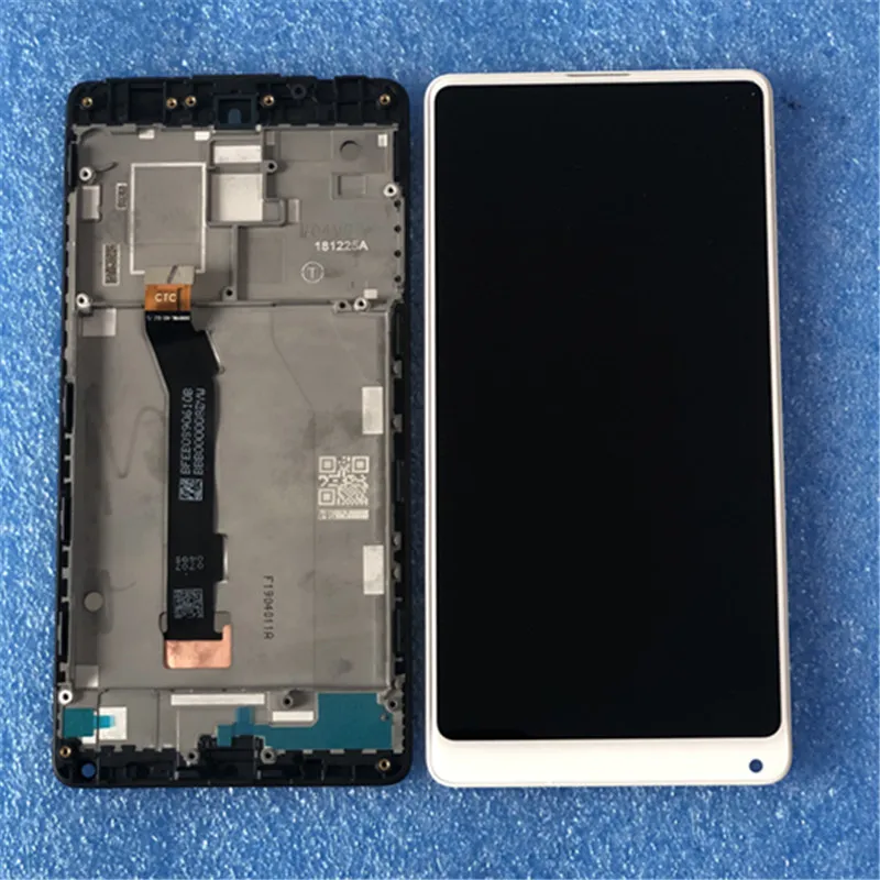 Для 5,9" Xiaomi mi X 2 Полный керамический Unibody версия Axisinternational ЖК-дисплей+ сенсорная панель дигитайзер Рамка