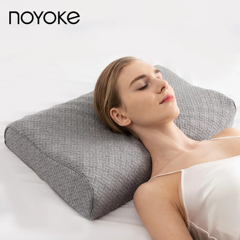 Ортопедическая латексная массажная подушка NOYOKE антихрап эргономичная для