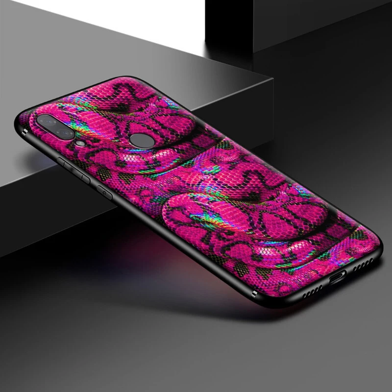 Кожа со змеиным принтом силиконовый чехол для Xiaomi Redmi Note 9 9S Max мы собрали воедино