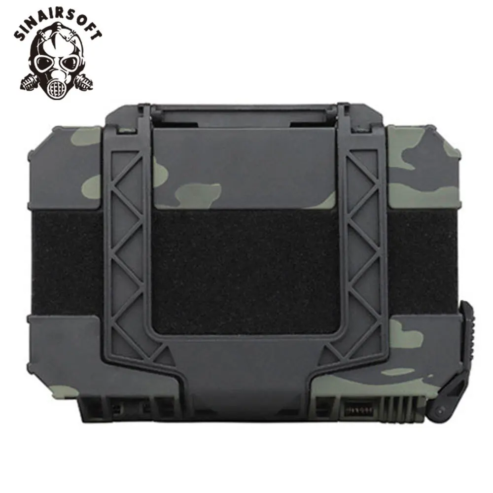 Tactical Pistol Safety Case with Foam Padded Military Airsoft Handgun Case Box Protective Toolbox Suitcase Hunting Accessories