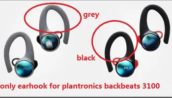 

500pcs. earhook for PLT BackBeats FIT 3100. bb 3100 ear hook.
