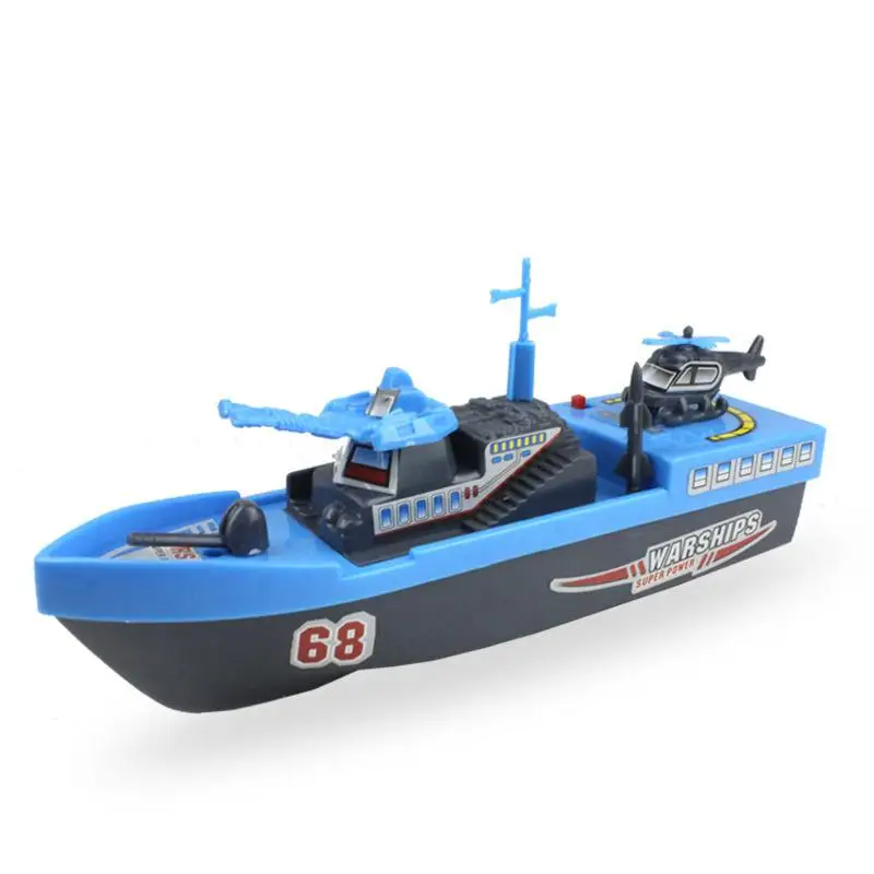 Имитирует электрическую лодку форма пляжная ванна воды играть обучающие игрушки для детей случайный стиль