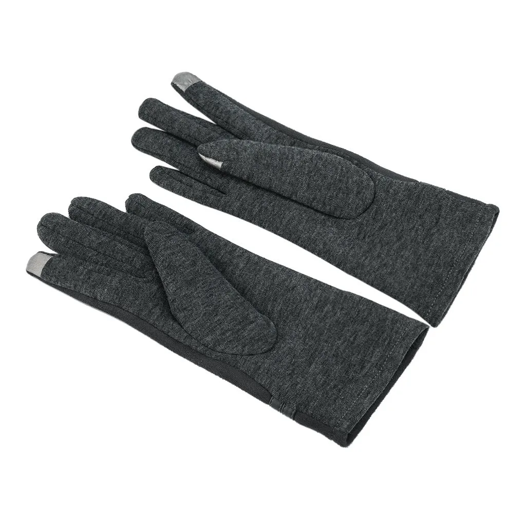 autumn Winter new Pair Winter Warm Screen Riding Drove Gloves for Women new Elegant design winter gloves women warmer#O11