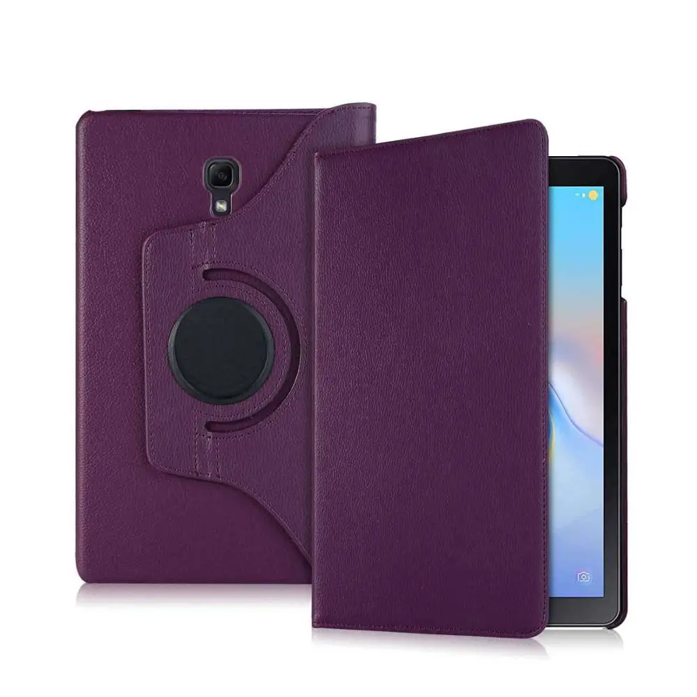 T590-360XZ-Purple Чехол для samsung Galaxy Tab A 10,5 SM-T590 T595 T597 чехол для планшета samsung Tab A 10,5 - Цвет: T590-360XZ-Purple