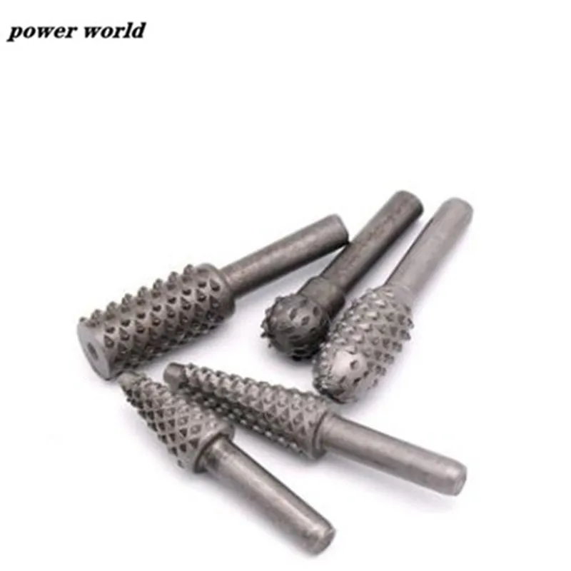 

5PCS/set 1/4'' Drill Bit Set Carpentry Cutting Tools For Woodworking Knife Wood Carving Building Drill Bit Set