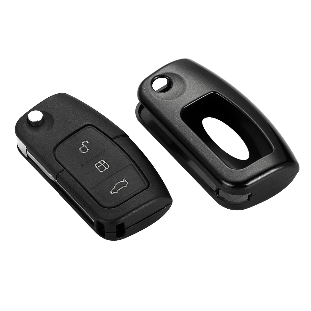 Для Ford Focus 2 MK2 Новый Fiesta Mk7 Ecosport ABS краска автомобильный смарт ключ Защитная крышка