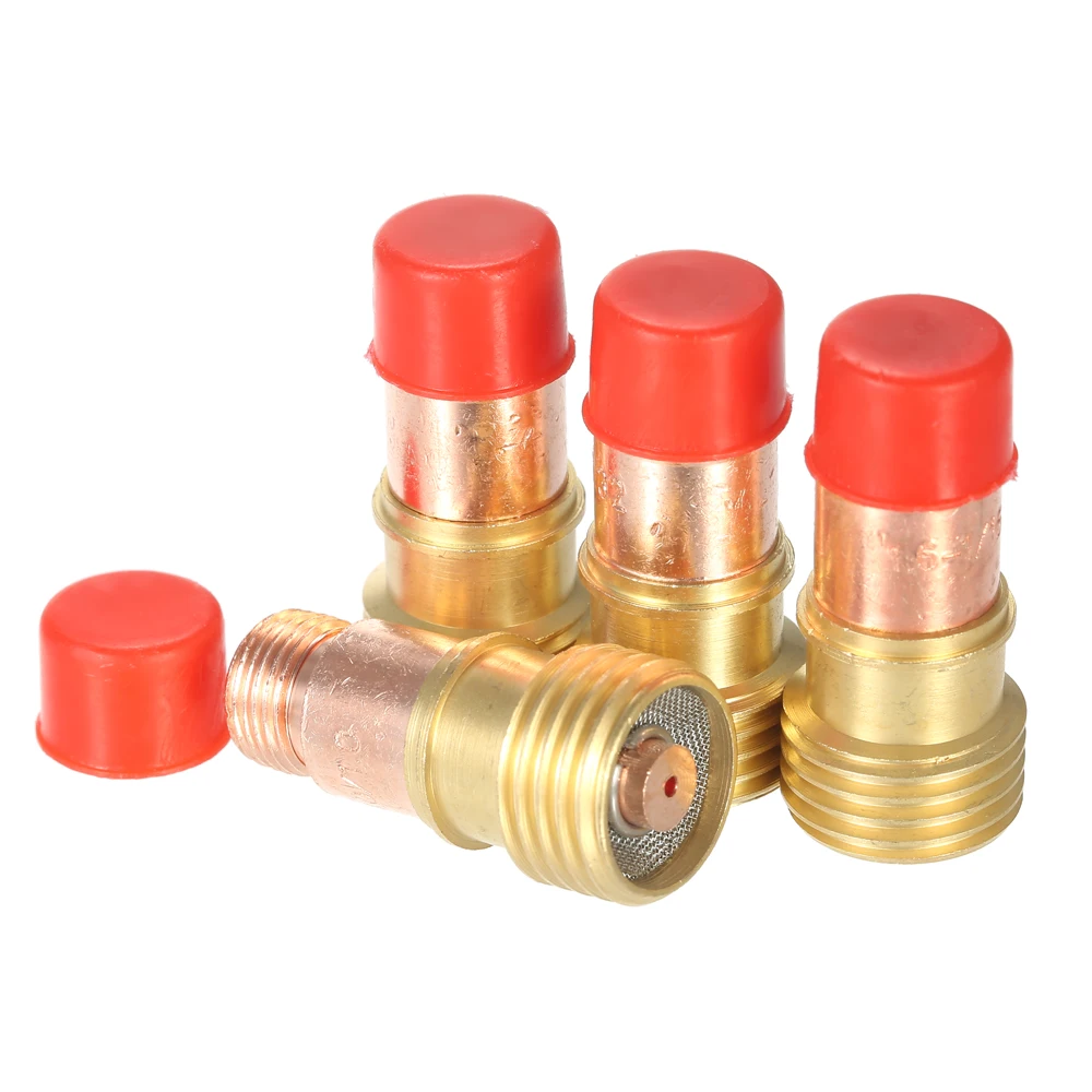 49pcs/set TIG Welding Torch Accessories Kit Collets Body Glass Cup Alumina Nozzle for TIG WP-17/18/26 Series