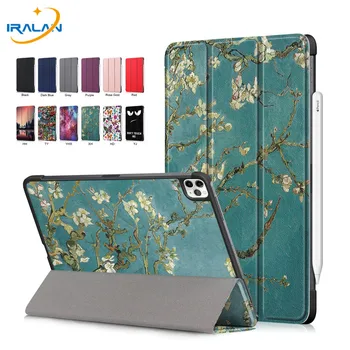

New Case For iPad Pro 11 2020 Folding PU Leather Cover for iPad Pro 11 inch 2nd Gen 2020 Protective Shell With Auto Sleep / Wake