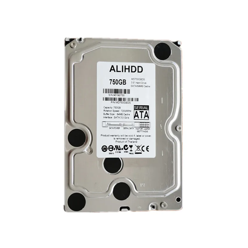  750GB SATA 35 pulgadas 7200RPM 64MB calidad empresarial seguridad CCTV Disco Duro garantía por 1 añ