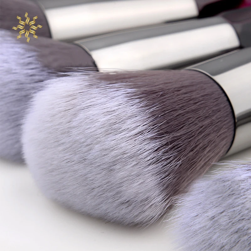 

10Pcs Crystal Style Makeup Brushes Set Powder Foundation Eye Blush Brush Cosmetic Professional Makeup Brush Kit Tools