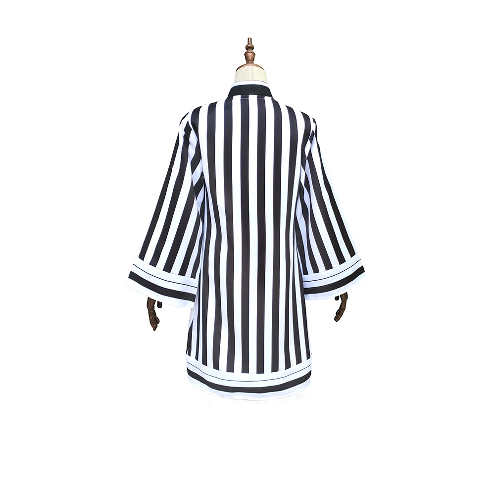 Anime Demon Slayer Cosplay Costume Kimetsu no Yaiba Iguro Obanai Kimono Purple / White Women Men Halloween Costumes Custom Made - Цвет: Only White Coat