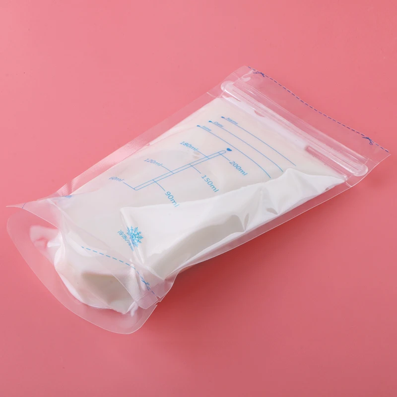 Baby Food Storage Bags 30Pcs/Bag 200ml BPA Free Breast Milk Storage Bottles