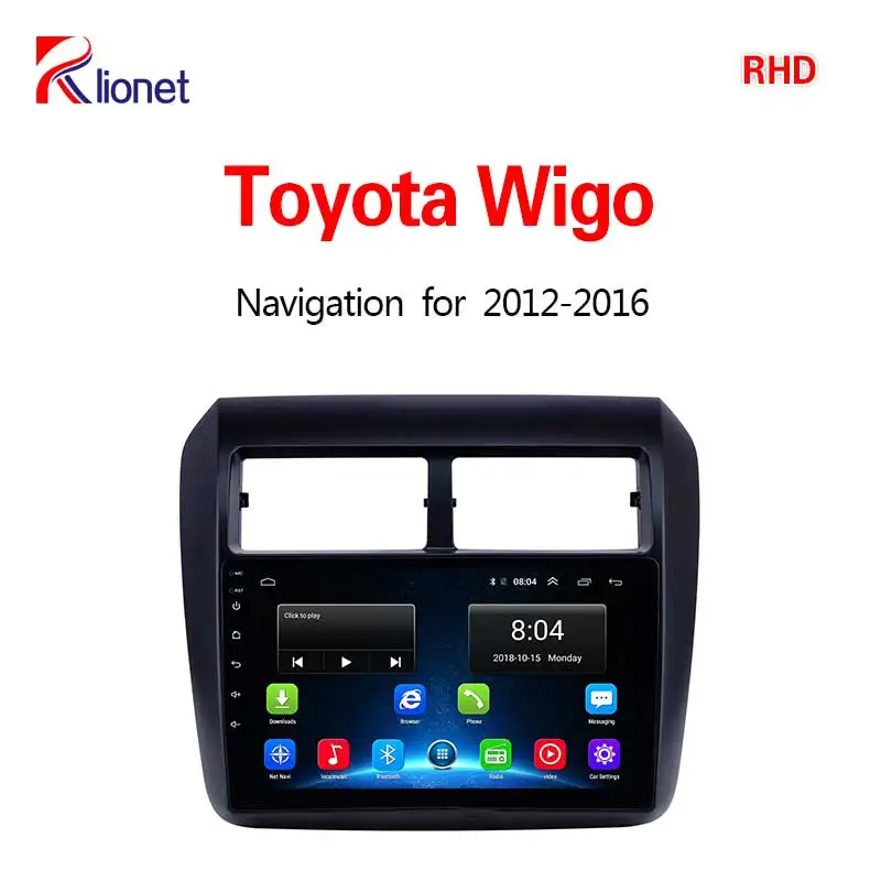 Lionet gps навигация для автомобиля Toyota Wigo 2012- 9 дюймов RT1056X - Размер экрана, дюймов: 4G2G32G