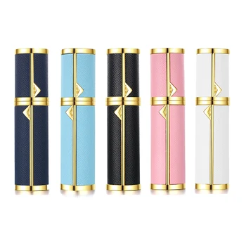 

TonkinTen Perfume Bottle Leakproof 5ml Spray Bottle Tool-free Mini Perfume Atomizer Aluminum Buttom Valve Container For Travel