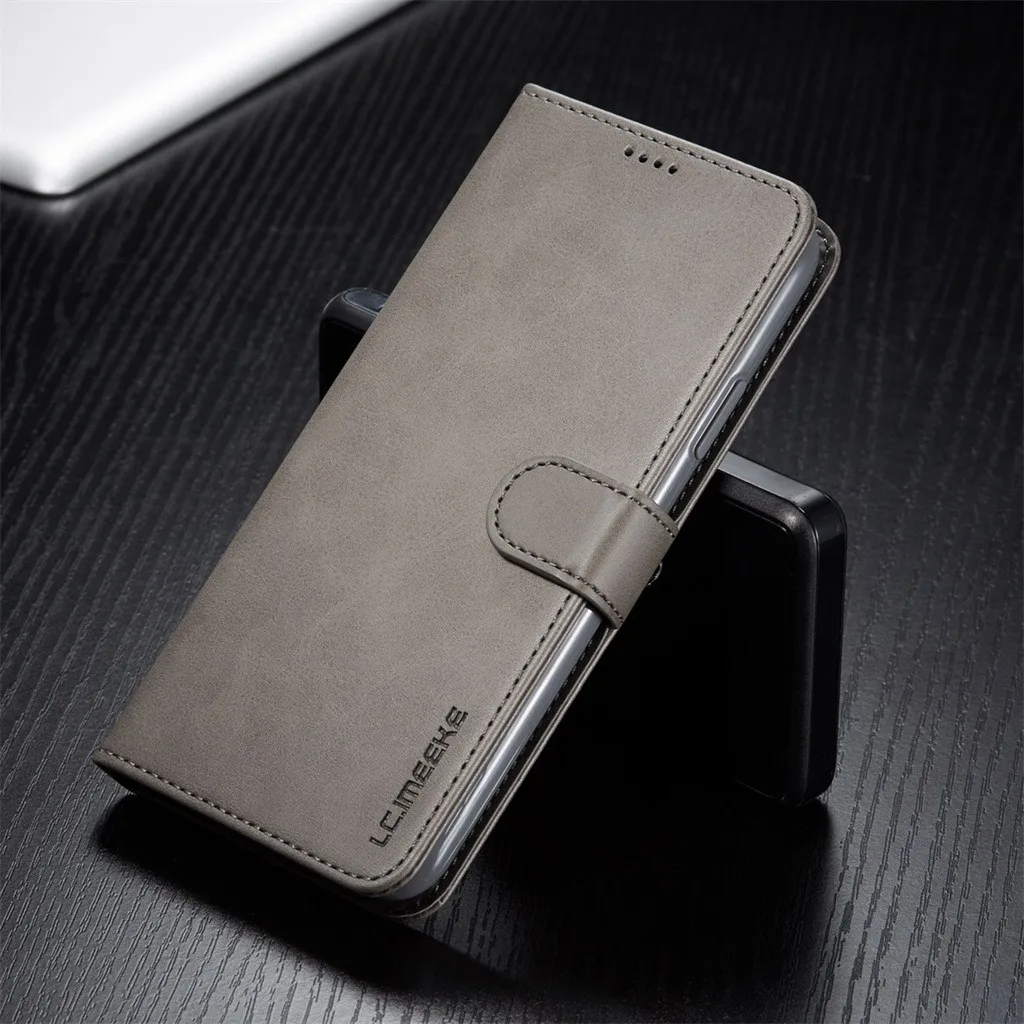 Wallet Case Leather Magnet Flip Cover Case With Card Slot Stand Leather phone Case For iPhone 11 Pro Anti-scratch Phone Case