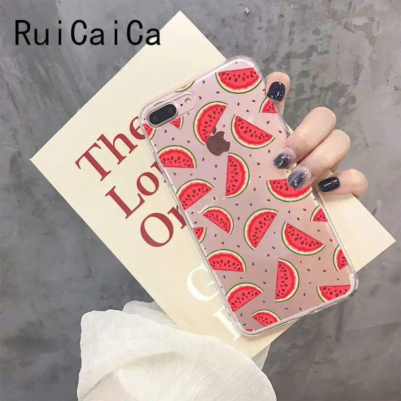 Cute Transparent Summer Fruit watermelon