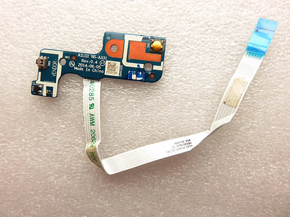 original power switch button board for G70 Z70-80 G70-70 G70-80 NS-A331 AILG1 | Компьютеры и офис