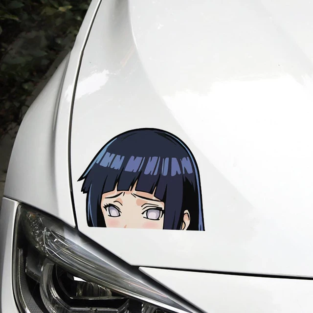 Nezuko Kamado Peeker Car Stickers Anime Vinyl Waterproof Sticker Windows  Peeking Decal Decorative Waifu Decals