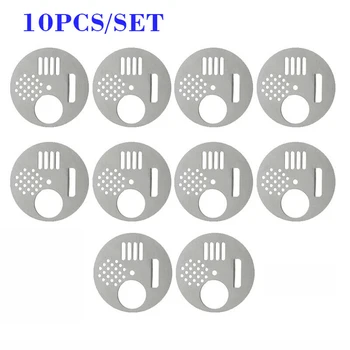

10pcs Stainless Steel Round Bee Hive Entrance Gate Disc Ventilation Hole Tools Bee Entrance Anti-theft