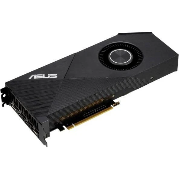 Видеокарта Asus PCI-E TURBO-RTX2060-6G NV RTX2060 6144Mb 192b GDDR6 1365/14000/HDMIx2/DPx2/HDCP Ret