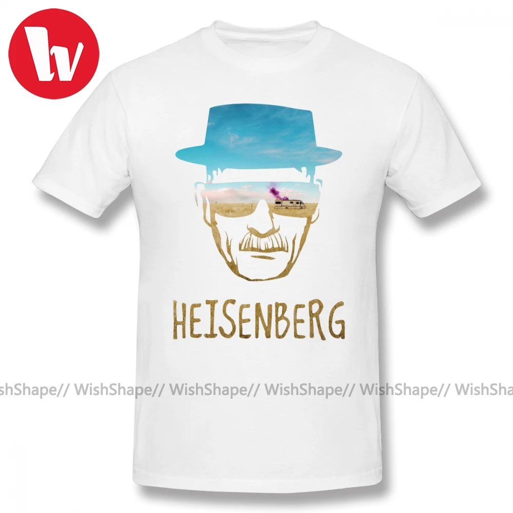 Heisenberg футболка Летняя мужская забавная 100 хлопок мультяшная пдрин уличная одежда