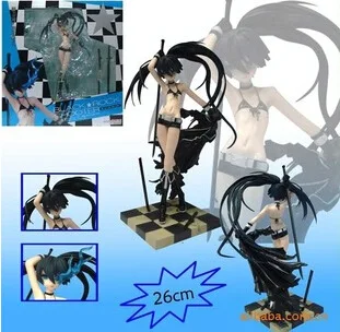 

Gravity Anime Garage Kit Toy Blackened Hatsune Katana Black Rock Anime Model
