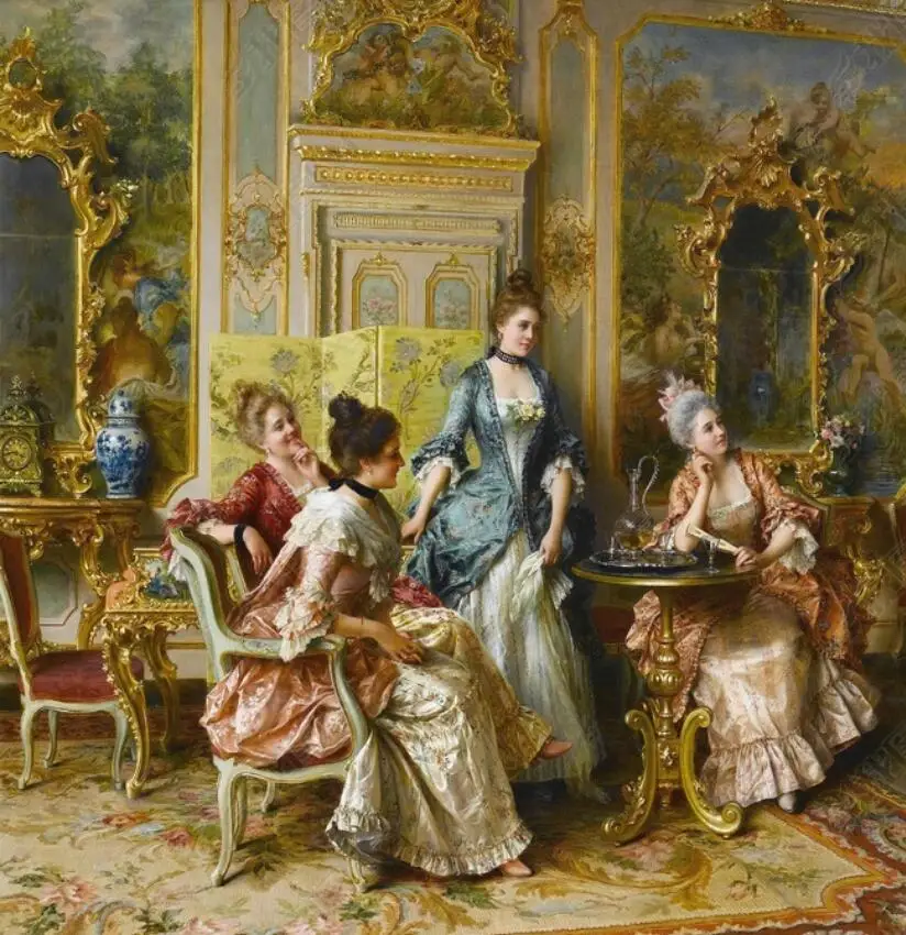 Beibehang-Tribunal Europeu Figuras Papel de Parede, Pintura