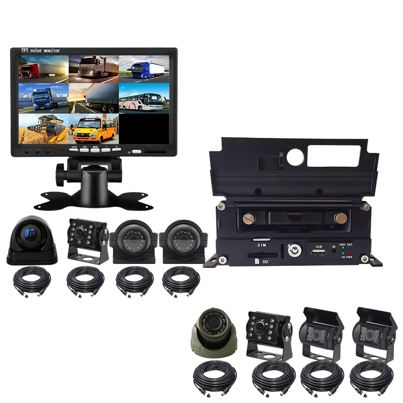 Оригинальный Автомобильный видеорегистратор, AHD 1080P, 8 каналов, 4G, жесткий диск, встроенный ultrakapactor Оригинальный Автомобильный видеорегистратор, AHD 1080P, 8 каналов, 4G, жесткий диск, встроенный ultrakapactor