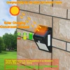 PIR Motion Sensor 100LED Sunlight control 3 sided Solar Energy Street light Yard Path Home Garden Solar Power lamp Wall Light ► Photo 3/5