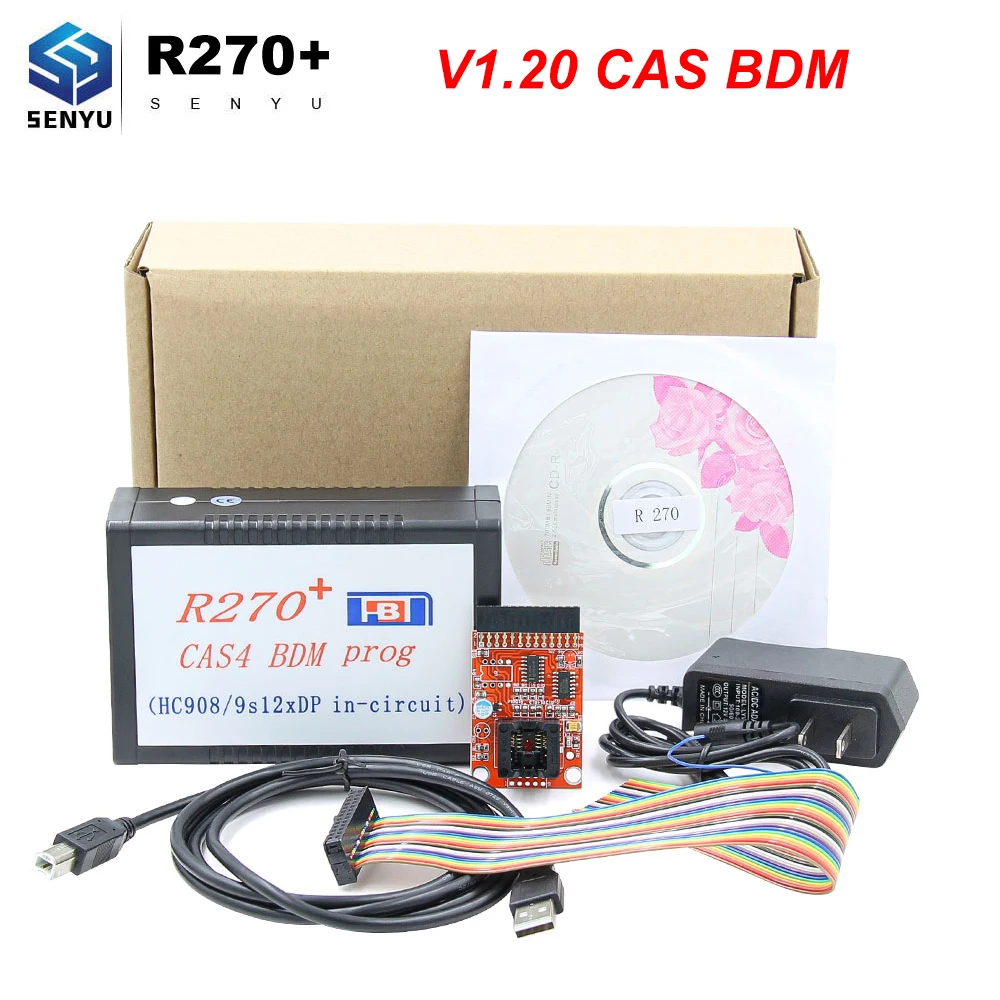 Программатор для ключей BWM R270 V1.20 инструмент сканирования + 1 20 ECU CAS4 bdm