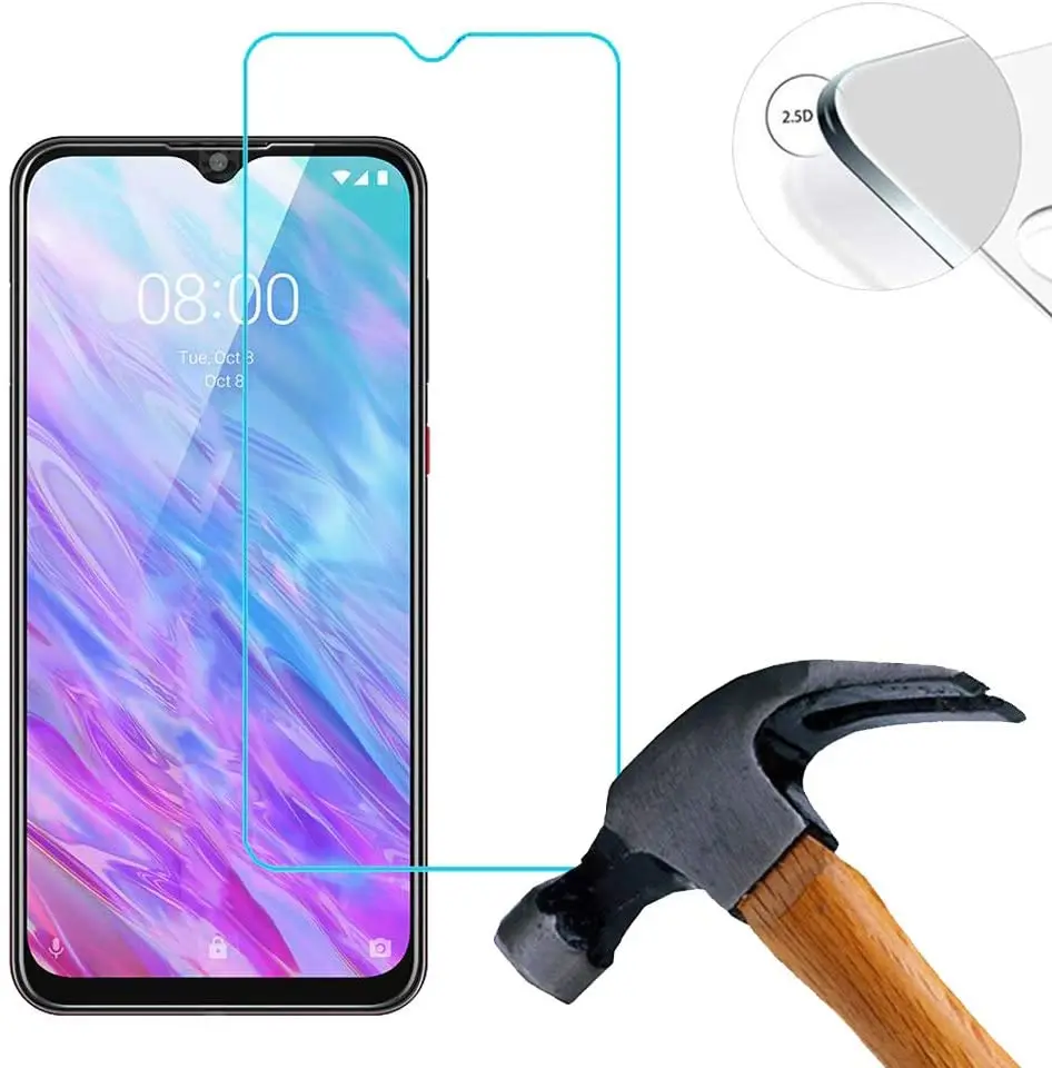 For ZTE Blade 20 smart Glass Protective 2.5D High Quality FOR 20smart Protector Cover | Мобильные телефоны и аксессуары