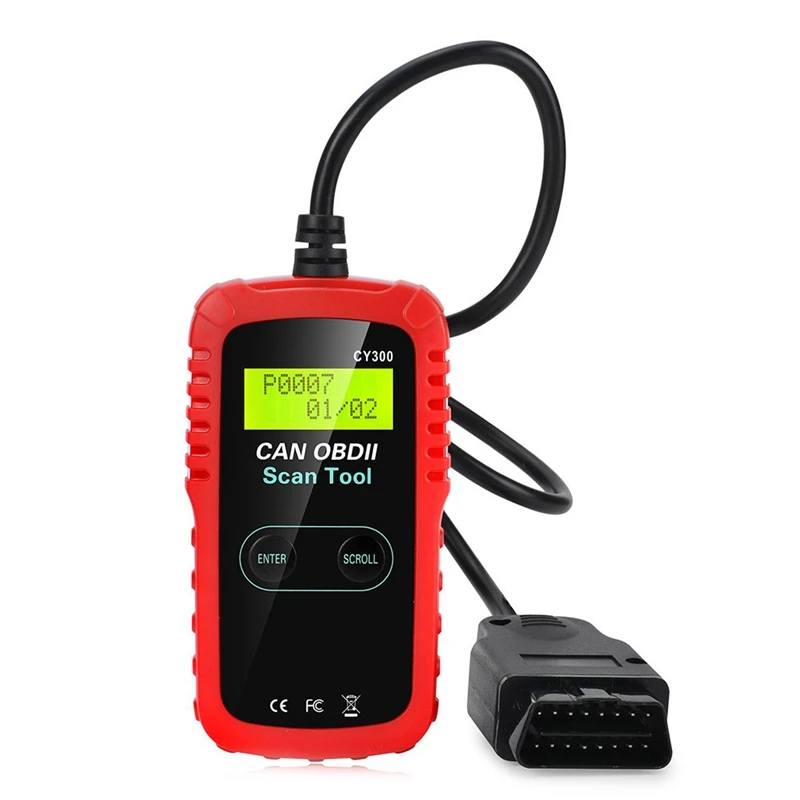 ##BUY OBD2 Scanner Car Code Reader Diagnostic Tool Features 3000 Code Database for Vehicles OBD2 CAN Compliant(CY300 Scanner with Cabl