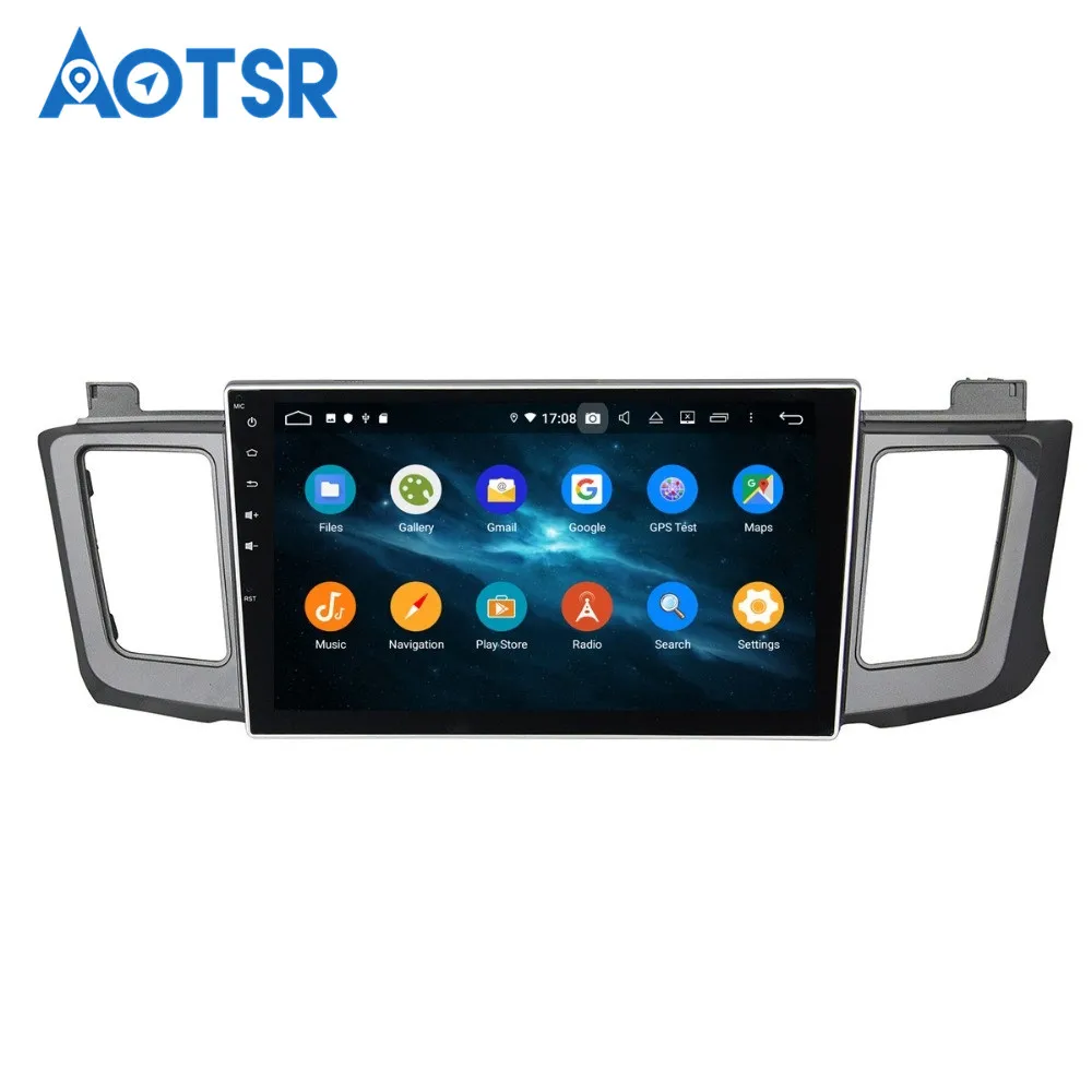 Best 9" Android 9.0 4GB 64G Octa Core multimedia Car Radio Player for Toyota RAV4 2013-2018 2 Din Auto DSP IPS tape recorder headunit 3